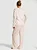 Pijama Algodão Branco e Rosa Com Elástico de Cabelo Victoria´s Secret - Imagem 3