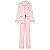 PRÉ VENDA Pijama Longo Cetim Escrita Fashion Show 2026 Victoria´s Secret - Imagem 3