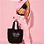 PRÉ VENDA  Bolsa Preta com Strass Rosa Fashion Show 2026 Victoria's Secret - Imagem 1
