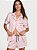 PRÉ VENDA Pijama Curto Cetim Escrita Fashion Show 2026 Victoria´s Secret - Imagem 1