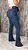Calça Jeans Feminina Flare  Com Elastano - Imagem 3