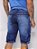 Bermuda Jeans Rasgada Masculina - Imagem 2