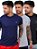 Kit 3 Camisetas Dry fits Masculinas - Imagem 1
