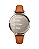 Relógio Garmin Lily 2 Classic -35.4MM Crean Gold- Tan Leather Band 010-02839-02 - Imagem 3