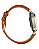 Relógio Garmin Lily 2 Classic -35.4MM Crean Gold- Tan Leather Band 010-02839-02 - Imagem 7