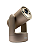 Projetor Gimbal Joog J300 4K Portátil, Wifi, Bluetooth, Android, HDMI, USB (Gold - Gray) - Imagem 1