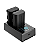 Kit Smallrig 3821 Carregador Duplo + 2 Baterias LP-E6NH - Imagem 2