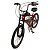 Bicicleta Motorizada Cabeças Bikes Plus Tipo 90cc 2T Aro 26 Banco Simples - Imagem 5