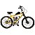 Bicicleta Motorizada Cabeças Bikes Plus Tipo 90cc 2T Aro 26 Banco Simples - Imagem 1