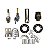 Kit Motor Completo Tipo 80cc 2 Tempos Para Bicicleta Motorizada Cabeças Bikes - Prateado - Imagem 2