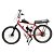 Bicicleta Motorizada Cabeças Bikes Soft Tipo 80cc 2T Aro 26 Banco Mobilete - Imagem 4