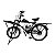 Bicicleta Motorizada Cargueira Tipo 80cc 2 Tempos para Entregas - Imagem 5
