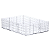 Organizador Empilhável 23 cm x 16 cm x 8 cm Quadratta - Imagem 1