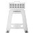 Banqueta dobrável antiderrapante Clear 45 cm - Imagem 1