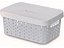 CESTO 4,5L C TAMPA BRANCO - Imagem 1