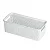 CESTO ORGANIZADOR BRANCO 26X12X9 CM LINEA - Imagem 1
