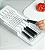 ORGANIZADOR DIAMOND P/ FACAS 40 X 15 X 7,5 CM CRISTAL - Imagem 2
