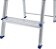 Escada 4 Degraus Alumínio - Mor 120kg - Imagem 5