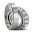 Rolamento de rolos cônicos 5,0000 pol. de diâmetro externo, 0,7812 pol. de largura, aço cromado, capa não flangeada Timken 34500-20024 - Imagem 2