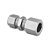 Conector Fêmea de anteparo 1/2 pol. x 1/2 pol. NPT Swagelok SS-810-71-8 - Imagem 1