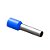 Terminal Pré-Isolado Ilhós 2,5mm Azul Ti-2,5-8 Pacote com 100 uni. Intelli - Imagem 1
