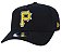 Boné New Era 940 A-Frame MLB Pittsburgh Pirates Core Snapback Black - Imagem 1
