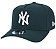 Boné New Era 940 MLB A-Frame New York Yankees Strapback Hat Green - Imagem 1