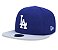 Boné New Era 9fifty MLB Los Angeles Dodgers Primary Snapback Hat - Navy / Grey - Imagem 1