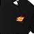 Camiseta Santa Cruz Flame Not A Dot Chest Black - Imagem 2