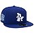 Boné New Era 59FIFTY MLB Los Angeles Dodgers Comic Cloud Fitted Blue - Imagem 1