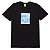 Camiseta HUF Clouded S/S Tee Black - Imagem 1