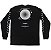 Camiseta HUF Long Sleeve Ground Control Black - Imagem 2