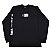 Camiseta HUF Long Sleeve Relax Black - Imagem 1