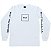 Camiseta HUF Long Sleeve Domestic Box White - Imagem 1