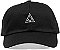 Boné HUF Essentials Triple Triangle Curved Visor Dad Hat Black - Imagem 1