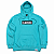 Moletom Diamond Box Logo Hoodie Blue Diamond - Imagem 1