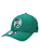 Boné New Era 9Forty NBA Boston Celtics Snapback Hat Green - Imagem 1