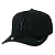 Boné New Era 9FIFTY Stretch Snapback MLB New York Yankees Black - Imagem 1