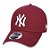 Boné New Era 39THIRTY New York Yankees MLB White On Cardinal - Imagem 1