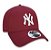 Boné New Era 39THIRTY New York Yankees MLB White On Cardinal - Imagem 2