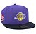 Boné New Era 59Fifty NBA Los Angeles Lakers Core Fitted Purple - Imagem 1