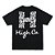 Camiseta High Tee Overall Black - Imagem 1