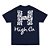Camiseta High Tee Overall Navy - Imagem 1