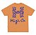 Camiseta High Tee Overall Orange - Imagem 1