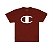 Camiseta Champion C Logo Pinstripe Ink Red - Imagem 1