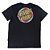 Camiseta Santa Cruz Dressen Roses Dot Black - Imagem 1