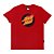 Camiseta Santa Cruz Flaming Dot Front Red - Imagem 1