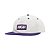 Boné HIGH 6 Panel Logo White Purple - Imagem 1