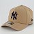 Boné New Era 9forty MLB New York Yankees Strech Hat Kaki - Imagem 1