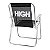 Cadeira HIGH Beach Chair Black - Imagem 1